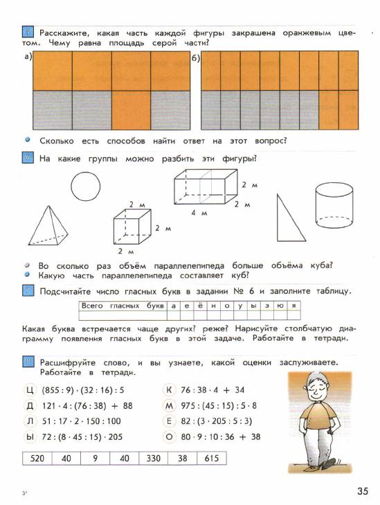 Решебник по математике демидова козлова тонких 4 класс уроки 51-52 решение задач