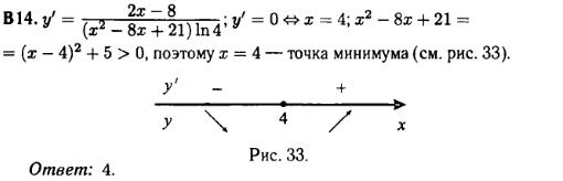 Математика егэ 2014 - решение задания B14