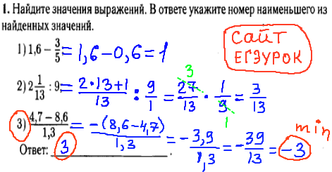 Лысенко гиа математика 9 класс 2014 год - задание 1
