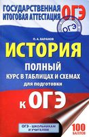 История 6-9 классы Полный курс в таблицах и схемах для подготовки к ОГЭ Баранов