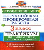 Всероссийская проверочная работа. Окружающий мир. 3 класс. Практикум