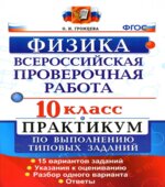 Всероссийская проверочная работа. Физика. 10 класс. Практикум