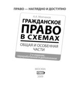 Гражданское право в схемах. Общая и Особенная части