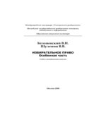 Избирательное право. Особенная часть