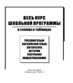 Русский язык. Весь курс школьной программы в схемах и таблицах.