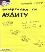 Шпаргалка по аудиту